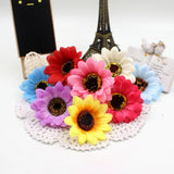 Artificial Mini Silk Sunflower