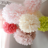 Paper Pompom Flower Baby