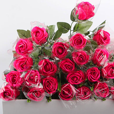 12 Bunch Artificial Roses